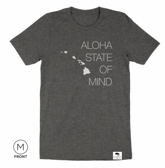 Aloha State of Mind - Dark Grey Heather