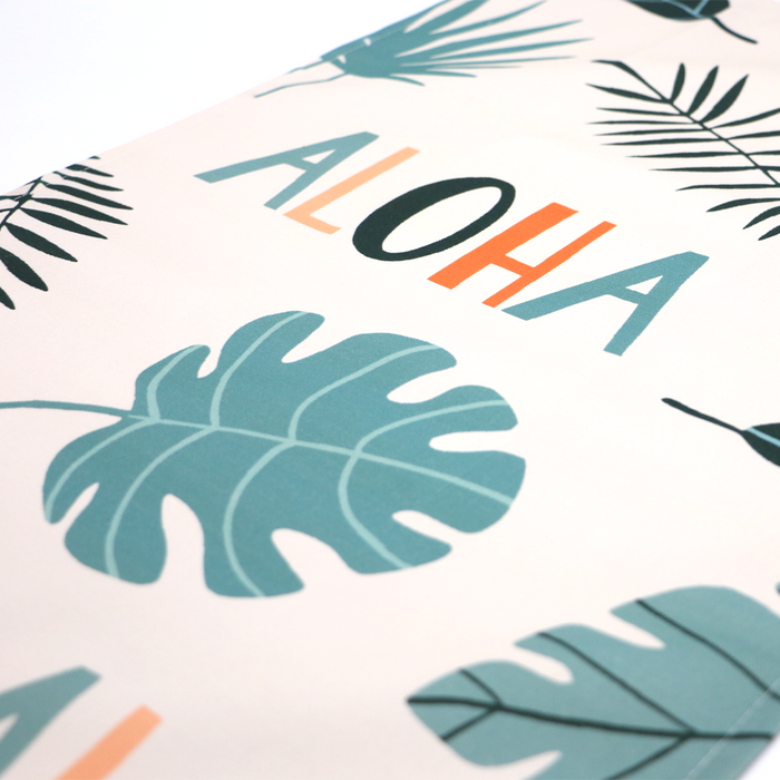 Aloha Tea Towel - Close-Up