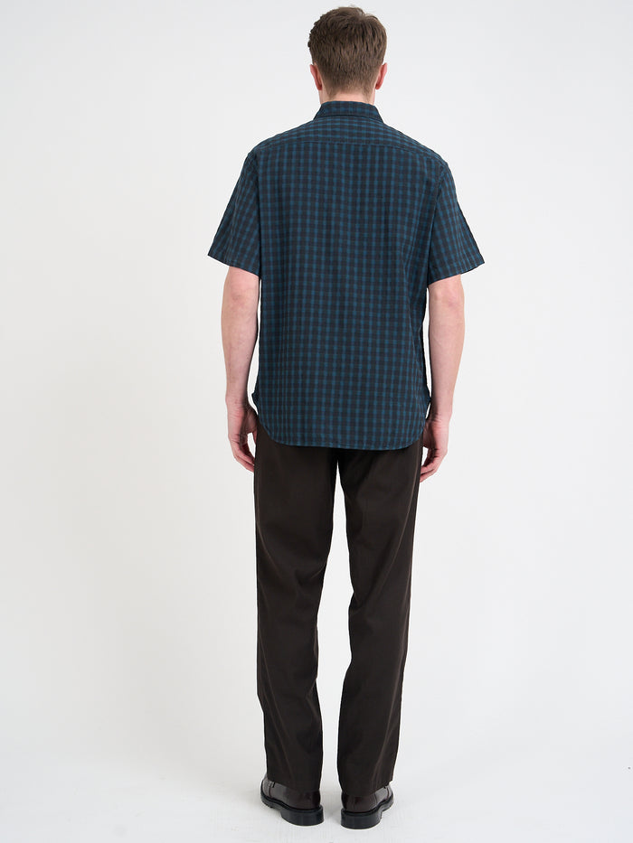 Atlanta Short Sleeve Shirt (Loose Fit) Lennox Navy