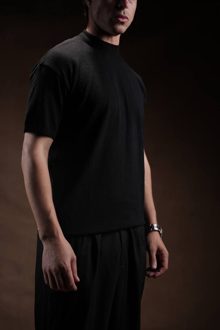 Basic Knit T-Shirt.