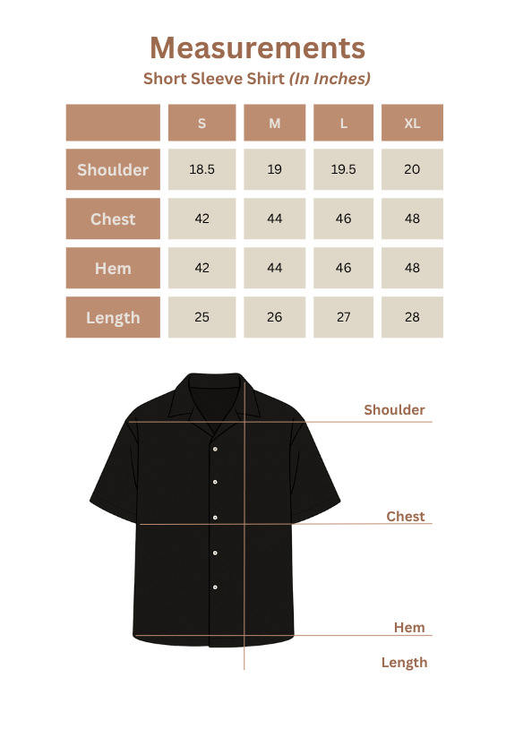 Beige Jacquard Oversized Fit Men's Oversized Shirts for Men