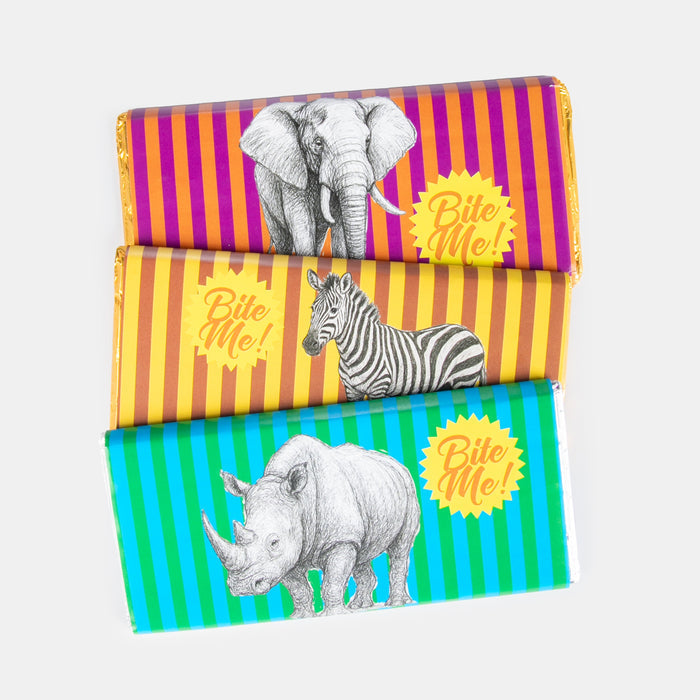 Bite Me! Zebra Chocolate - 75g