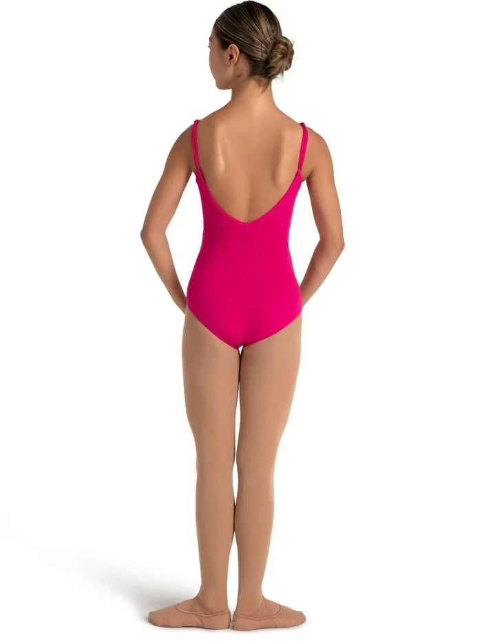 Capezio Studio Collection V Neck Camisole Leotard, Bright Mulberry SE1018W