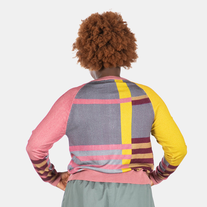 Conversation Cardi - Purple