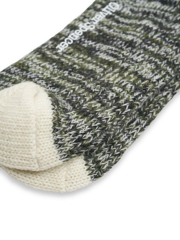 Edmund Socks Finn Moss Green/Pistachio