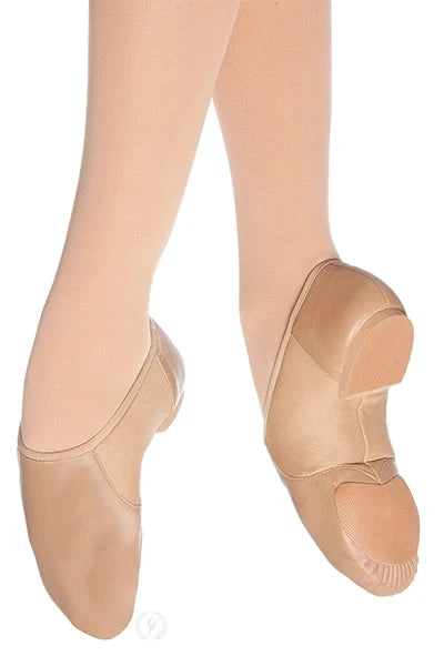 Eurotard Adult Axle Slip On Jazz Shoe, Tan A2054A