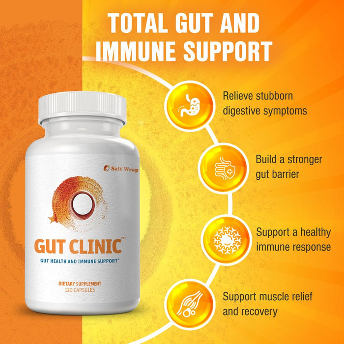 Vitamins & Supplements GUT CLINIC - Gut Health and Immune Support SaltWrap