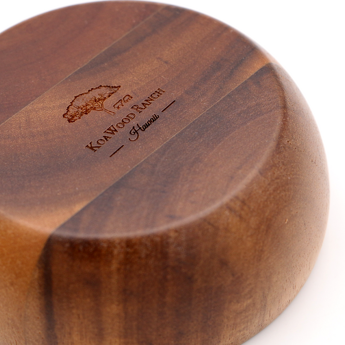 Hawaiian Koa Wood Bowl - Mini - Bottom View