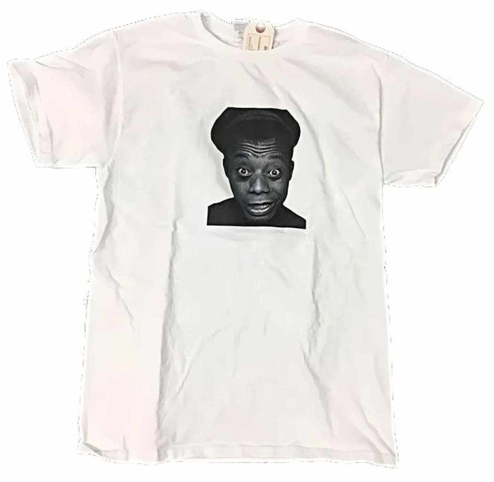 James Baldwin Red Eyes T-shirt by h.m. Peavy - Re - psychles Vintage Shop & Art Gallery
