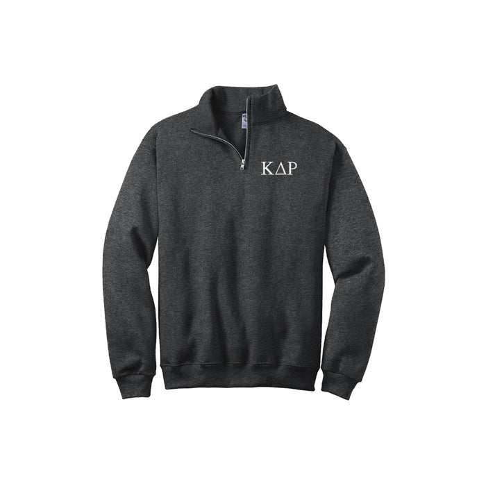 Kappa Delta Rho Q-Zip Sweatshirt - Plus Sizes