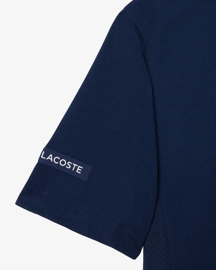 Lacoste Lacoste Novak Djokovic Fan Polo - Navy Polo Shirt