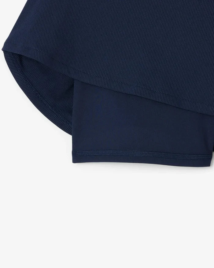 Lacoste Lacoste Womens New Tennis Skirt - Navy Skirt 8