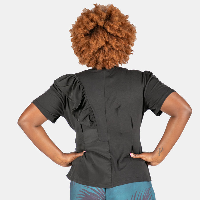 Ladies' Daphne Top - Black
