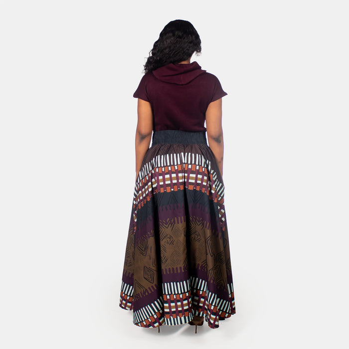 Ladies' Madeleine Skirt - Brown