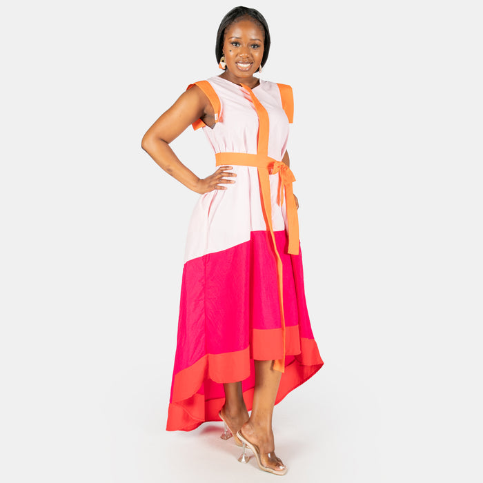 Ladies' Norubu Dress - Pink
