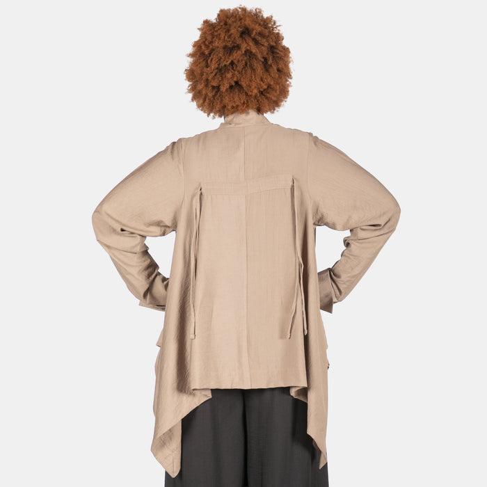 Ladies' Odine Shirt - Taupe