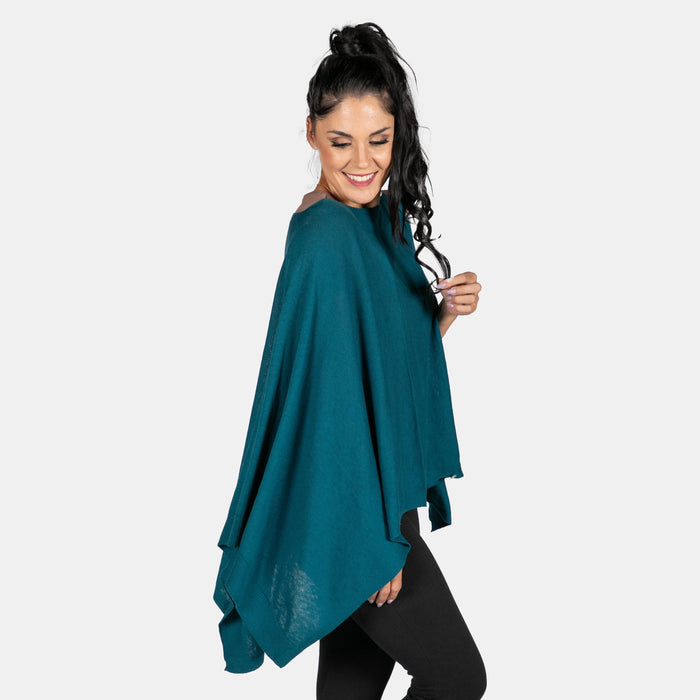 Ladies' Pashmina Jersey - Teal