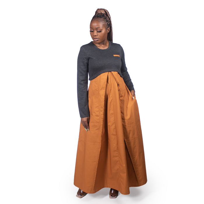Ladies' Snapdragon Dress - Rust