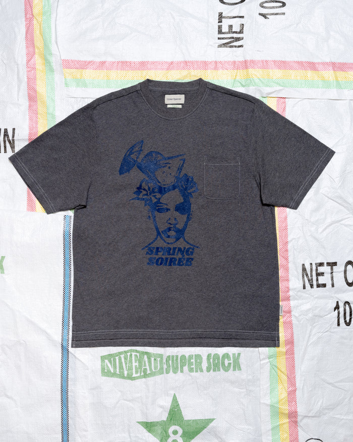 Le Tings Spring Soiree T-Shirt Dark Grey
