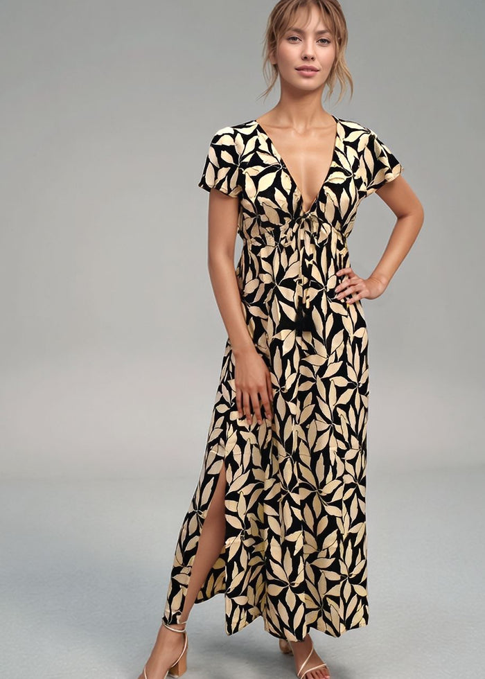 Leilani Maxi Dress - Laleen Black