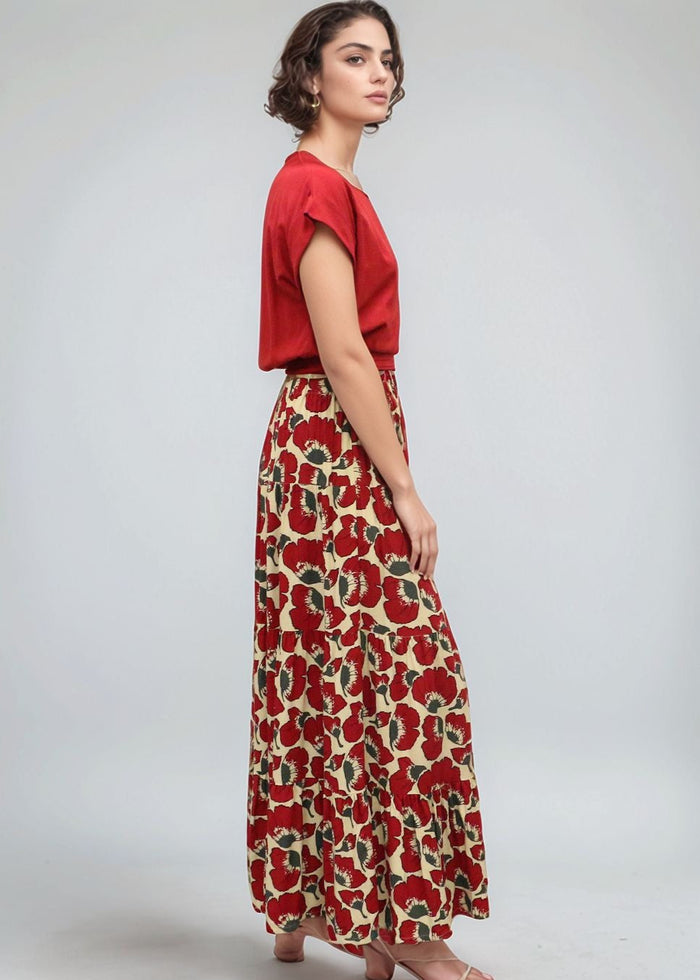 Mareva Top - Cherry