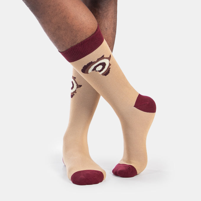 Men's Africa Target Socks Soft Gift