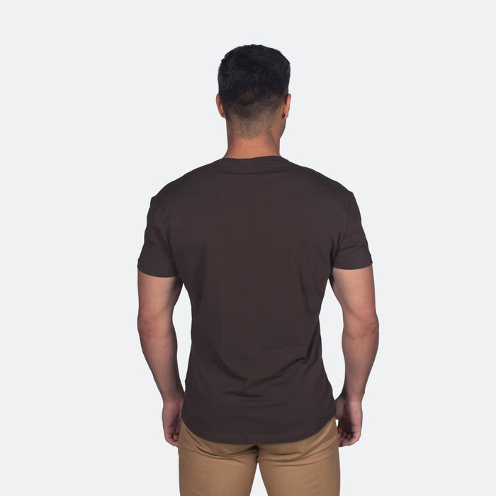 Men's African Time T-Shirt - Chocolate