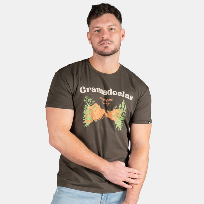 Men's Gramadoelas T-Shirt - Chocolate