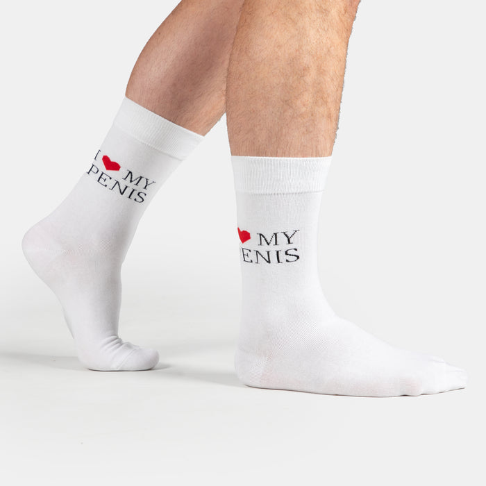 Men's I Love My Penis Socks