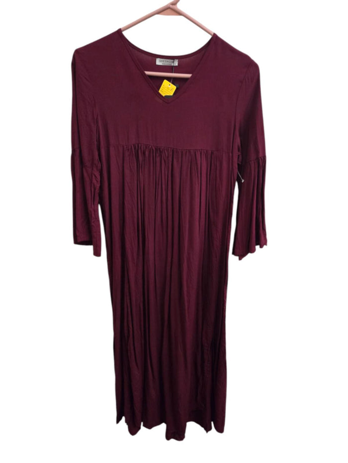 NWT S maroon Sheshow Dress