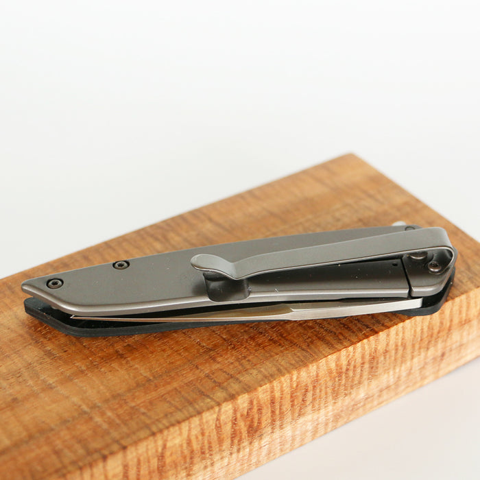 Pahi Koa Wood Cutting Tool - Back View