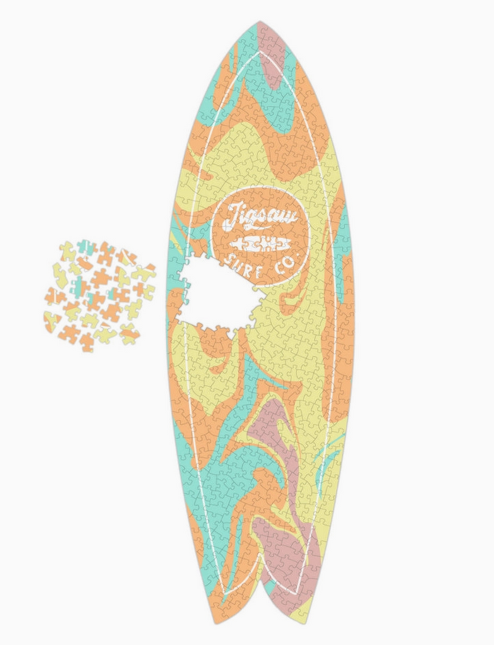 Peace in Pastels - 450-Piece Surfboard Puzzle