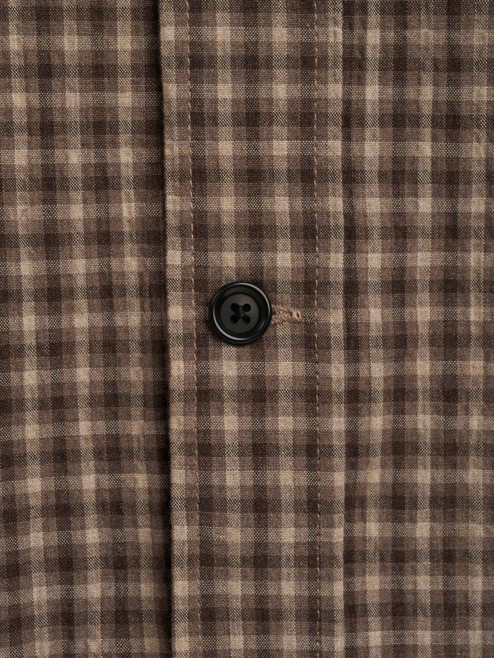 Penryn Short Sleeve Shirt (Loose Fit) Leaman Brown