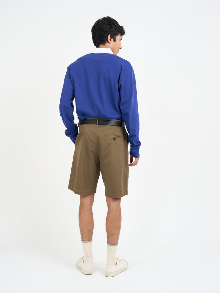 Pleated Shorts Tomlin Beige