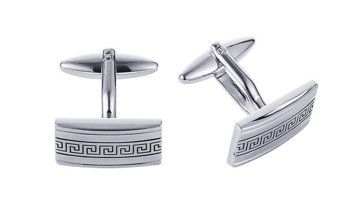 Rhodium Plated Cufflinks