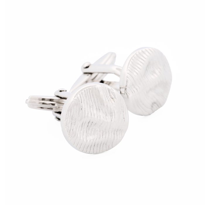 Rhodium Plated Cufflinks