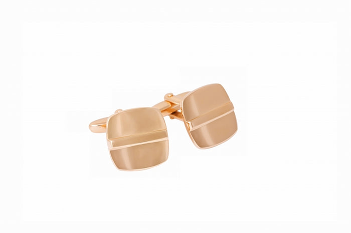 Rose Gold Plated Cufflinks