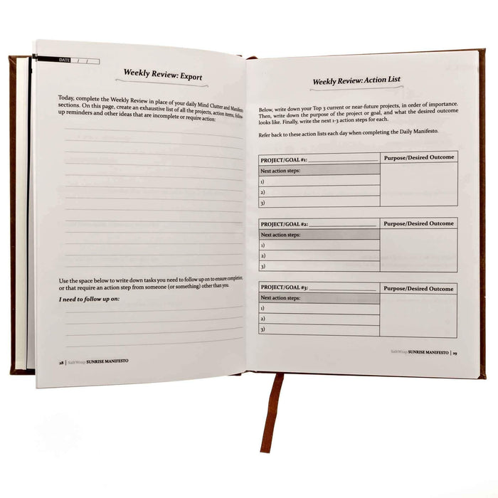 SUNRISE MANIFESTO - Guided Morning Journal SaltWrap