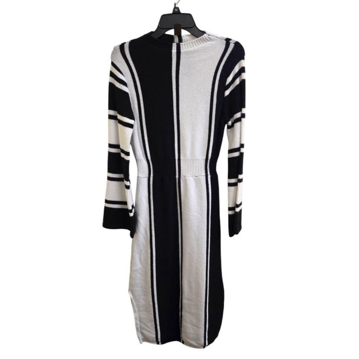 Very Good S Black and White Sweater Dress