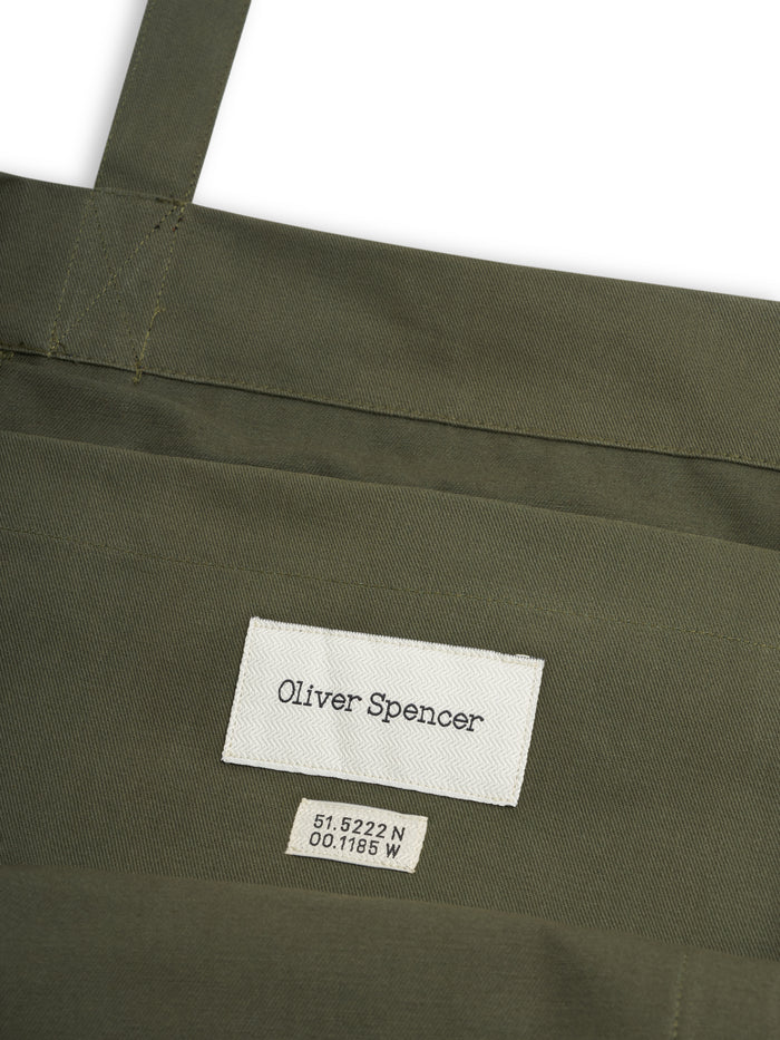 Weekend Tote Bag Cheviot Green