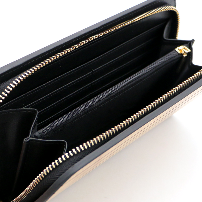 Acacia Wood Clutch Wallet - Side View 2