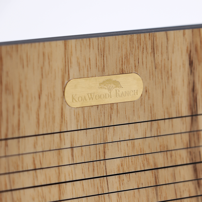 Acacia Wood Clutch