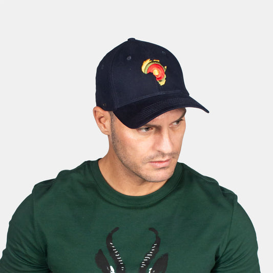 Africa Target Cap - Navy