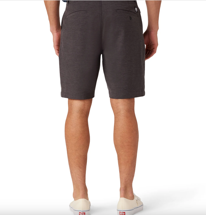 Aloha 'Aina Shorts - Black - Back View 2