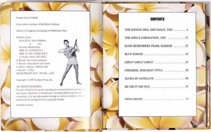 Aloha Elvis by Jerry Hopkins