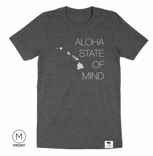 Aloha State of Mind - Dark Grey Heather