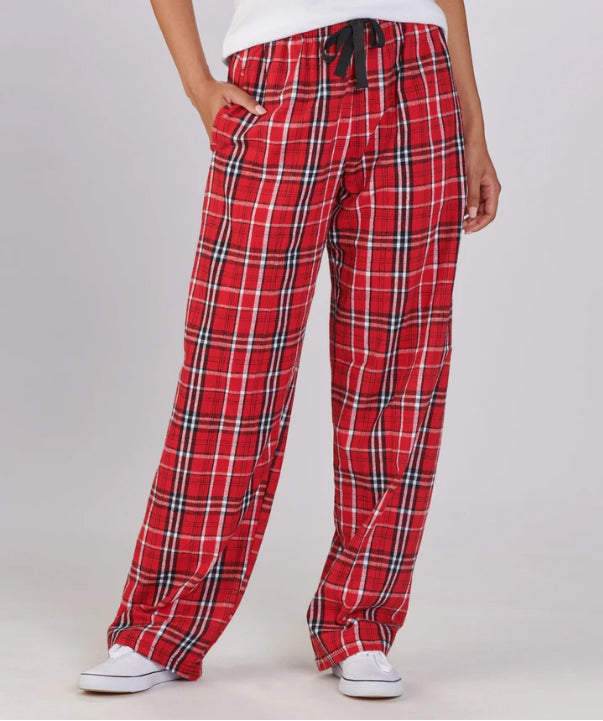 Alpha Chi Omega Flannel Pants - Embroidered
