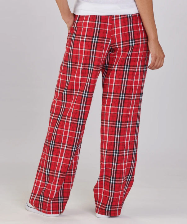 Alpha Chi Omega Flannel Pants - Embroidered