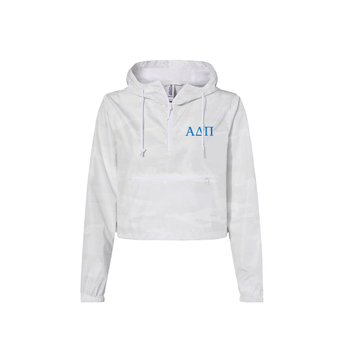 Alpha Delta Pi Crop Windbreaker