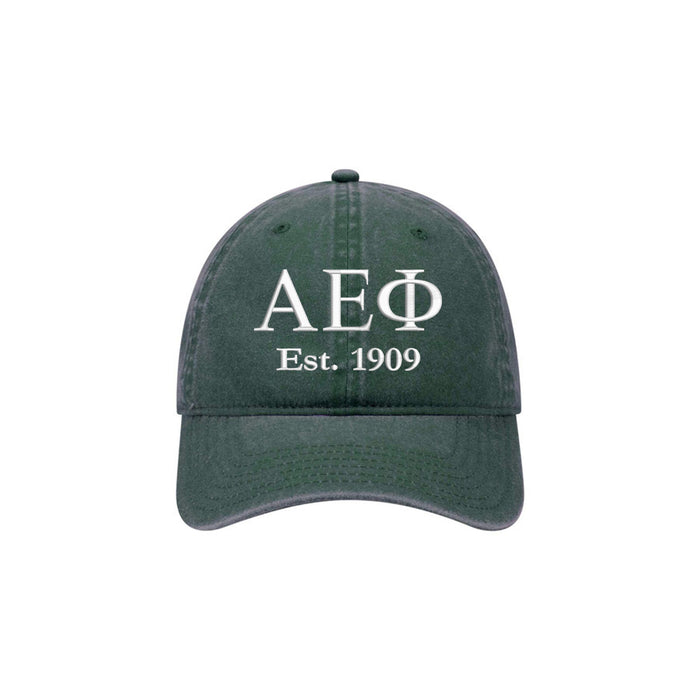 Alpha Epsilon Phi Beach Washed Hat